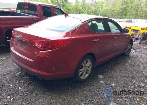 2013 Kia Optima Lx из США, поврежденный, VIN 5XXGM4A71DG126720